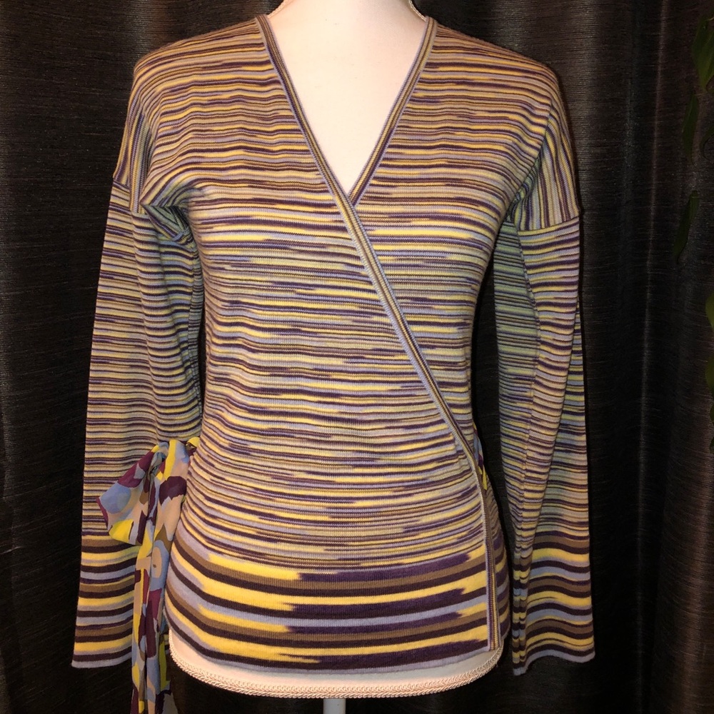FINAL SALE‼️M by Missoni Wrap Sweater